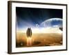 Idea Taken from Star Trek - Project Turns Dead and Lifeless Planets into Green Earth-Like Habitats-null-Framed Photographic Print