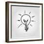 Idea-LADISENO-Framed Art Print