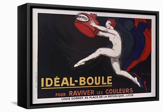 Ideal Boule-null-Framed Stretched Canvas