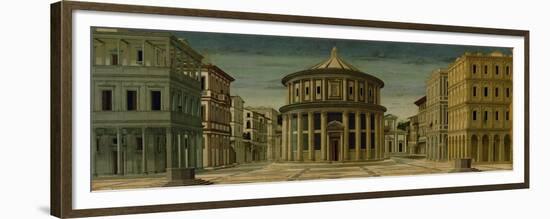 Ideal City, named the City of God.-Piero Della Francesca-Framed Giclee Print