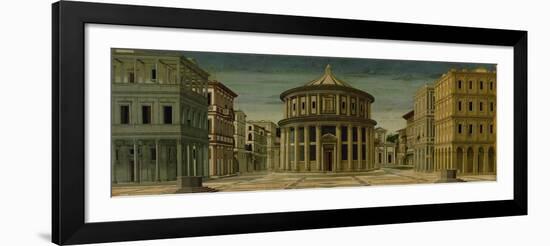 Ideal City, named the City of God.-Piero Della Francesca-Framed Giclee Print