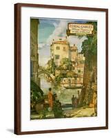 “Ideal Florida Homes at Coral Gables, 1926-null-Framed Giclee Print