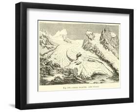 Ideal Glacier-null-Framed Giclee Print