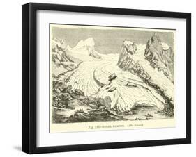 Ideal Glacier-null-Framed Giclee Print