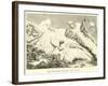 Ideal Glacier-null-Framed Giclee Print