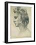 Ideal Head of a Woman, 1526-Michelangelo Buonarroti-Framed Giclee Print