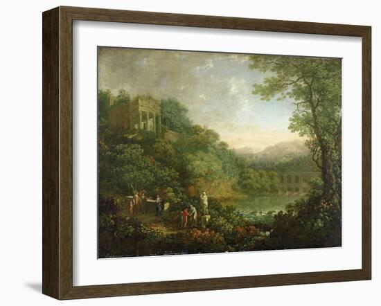 Ideal Landscape, 1776-Johann Sebastian Bach-Framed Giclee Print