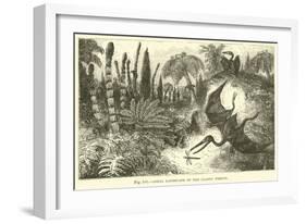 Ideal Landscape of the Liassic Period-null-Framed Giclee Print