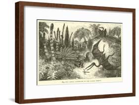 Ideal Landscape of the Liassic Period-null-Framed Giclee Print