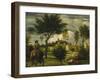 Ideal Landscape with Horseman, C. 1822-Woldemar Friedrich Olivier-Framed Giclee Print