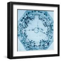 Ideal Plan-Baldassare Peruzzi-Framed Art Print