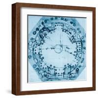 Ideal Plan-Baldassare Peruzzi-Framed Art Print