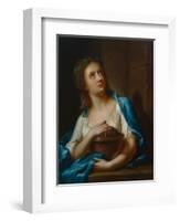 Idealised Portrait of a Woman as Elektra, 1784-Johann Heinrich Wilhelm Tischbein-Framed Giclee Print