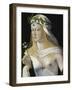 Idealized Portrait of a Courtesan as Flora, about 1520/25-Bartolomeo Veneto-Framed Giclee Print