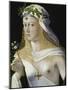 Idealized Portrait of a Courtesan as Flora, about 1520/25-Bartolomeo Veneto-Mounted Giclee Print