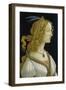 Idealized Portrait of a Lady (Allegedly Simonetta Vespucci), about 1480-Sandro Botticelli-Framed Giclee Print