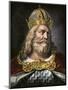 Idealized Portrait of Charlemagne-null-Mounted Giclee Print