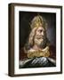 Idealized Portrait of Charlemagne-null-Framed Giclee Print