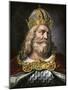 Idealized Portrait of Charlemagne-null-Mounted Giclee Print