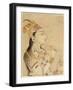 Idealized Portrait of the Mughal Empress Nur Jahan-Mughal School-Framed Giclee Print