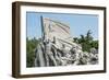 Idealized Statue of Socialist Workers Next to Mao's Museum, Tiananmen Square, Beijing, China-Gavin Hellier-Framed Photographic Print