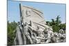 Idealized Statue of Socialist Workers Next to Mao's Museum, Tiananmen Square, Beijing, China-Gavin Hellier-Mounted Photographic Print