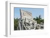 Idealized Statue of Socialist Workers Next to Mao's Museum, Tiananmen Square, Beijing, China-Gavin Hellier-Framed Photographic Print