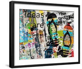 Ideas are cheap-Irena Orlov-Framed Art Print