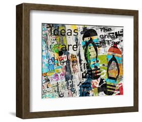 Ideas are cheap-Irena Orlov-Framed Art Print