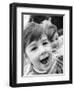 Identical Twin Girls-Ian Boddy-Framed Photographic Print