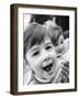 Identical Twin Girls-Ian Boddy-Framed Photographic Print