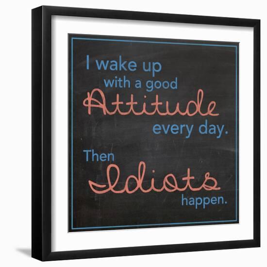 Idiots Happen-Lauren Gibbons-Framed Art Print