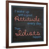 Idiots Happen-Lauren Gibbons-Framed Premium Giclee Print