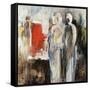 Idle Gossip-Sydney Edmunds-Framed Stretched Canvas