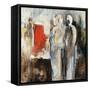 Idle Gossip-Sydney Edmunds-Framed Stretched Canvas