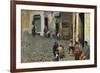 Idle Hours in Riomaggiore, 1892-1894-Telemaco Signorini-Framed Giclee Print