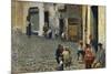 Idle Hours in Riomaggiore, 1892-1894-Telemaco Signorini-Mounted Giclee Print