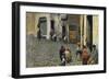 Idle Hours in Riomaggiore, 1892-1894-Telemaco Signorini-Framed Giclee Print