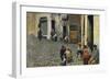 Idle Hours in Riomaggiore, 1892-1894-Telemaco Signorini-Framed Giclee Print