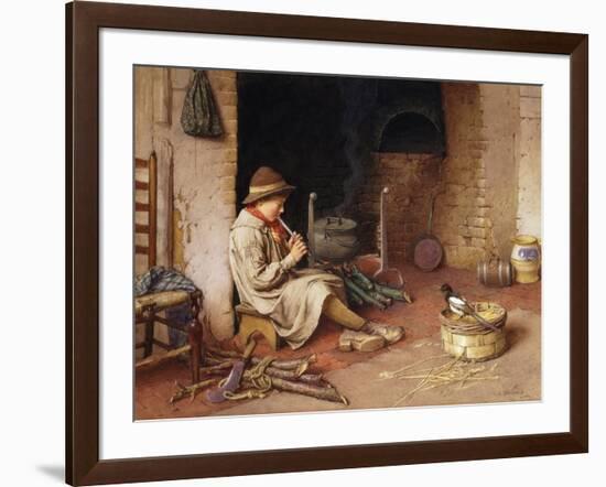 Idle Moments-Charles Edward Wilson-Framed Giclee Print