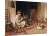 Idle Moments-Charles Edward Wilson-Mounted Giclee Print