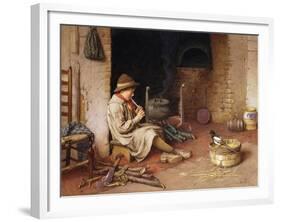 Idle Moments-Charles Edward Wilson-Framed Giclee Print