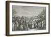 Idle on the Road-William Hogarth-Framed Premium Giclee Print