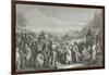 Idle on the Road-William Hogarth-Framed Giclee Print