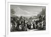 Idle on the Road-William Hogarth-Framed Giclee Print