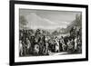 Idle on the Road-William Hogarth-Framed Giclee Print