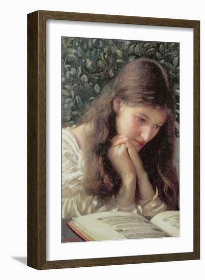 Idle Tears-Edward Robert Hughes-Framed Giclee Print