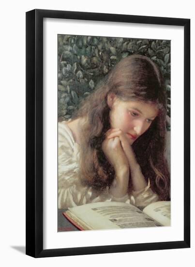 Idle Tears-Edward Robert Hughes-Framed Giclee Print