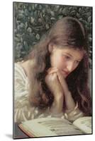 Idle Tears-Edward Robert Hughes-Mounted Giclee Print