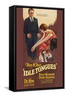 Idle Tongues-null-Framed Stretched Canvas
